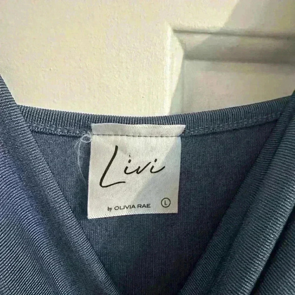 Livi Olivia Rae Evening Dress in Windsor Blue Size Large - Picture 2 of 3